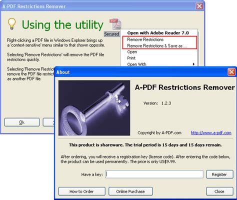 A-PDF Restrictions Remover for Windows